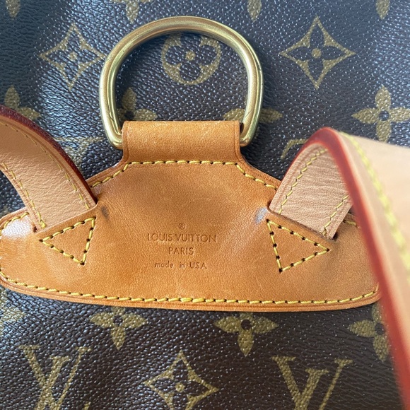 *LOUIS VUITTON MONTSOURIS BACKPACK* w/ new straps - Picture 5 of 16